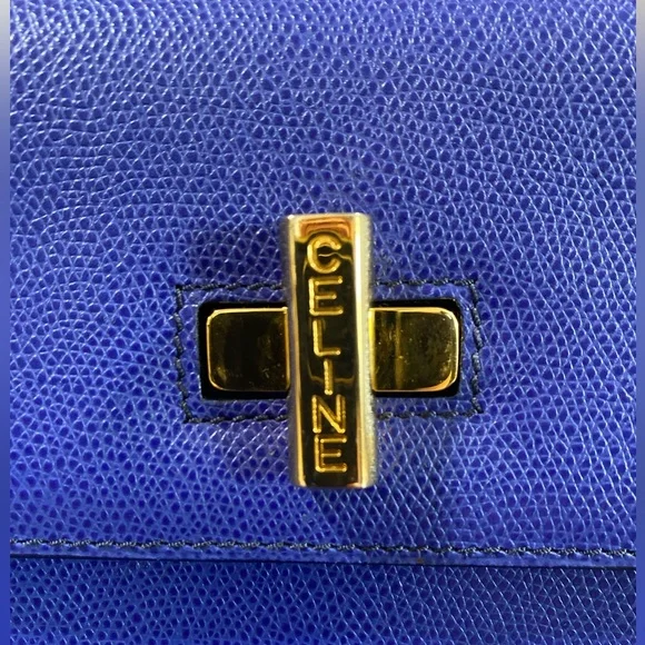 Rare Vintage CELINE Clasp Leather 
Handbag & Wallet - Picture 13 of 17
